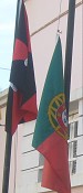 Centenário da República nos Paços do Concelho do Barreiro Hastear Solene da Bandeira com Hino Nacional pela Banda Municipal do Barreiro e Coral TAB