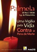Vigília em Palmela contra a Pena de Morte Iniciativa mundial une cidades no dia 30 de Novembro