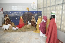 Presépio de Natal em Santiago do Cacém Patente ao público no Mercado Municipal