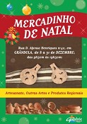 Ofereça artesanato e produtos regionais em Grândola Mercadinho de Natal até 31 de Dezembro
