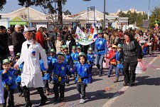 Carnaval 2011em Santiago do Cacém Desfile de Carnaval das crianças das escolas