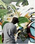 Seixal promove pintura de mural da Bio-DiverCidade