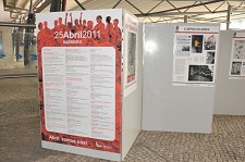 No Terminal Rodo-Ferro-Fluvial do Barreiro Exposição “Os Primeiros Dias da Liberdade” – 25 de Abril a 1 de Maio»