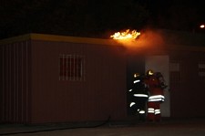 Bombeiros Voluntários do Sul e Sueste do Barreiro Testam capacidade de resposta a incêndios urbanos