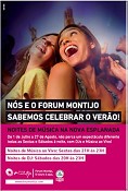 FORUM MONTIJO CELEBRA O VERÃO COM NOITES DE MÚSICA AO VIVO