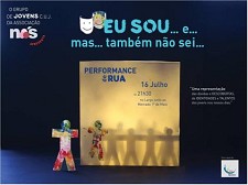 Jovens da NOSsa Associação do Barreiro Promove Performance de Rua: «EU SOU... E... MAS... TAMBÉM NÃO SEI...»