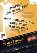 Barreiro SK8 Inline Fest: Circuito de Street no Arco Ribeirinho Sul e Festas