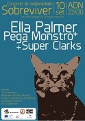 Super-concerto de solidariedade a favor da Sobreviver em Setúbal Ella Palmer, de Setúbal, e as Pega Monstro e os Super Clarks, de Lisboa