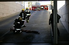 Bombeiros do Sul e Sueste realizam simulacro no Forum Barreiro