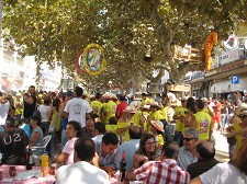 Festas da Moita 2011 Ultrapassou os 600 mil visitantes . Encerramento com fogo-de-artifício na Caldeira junto ao Cais