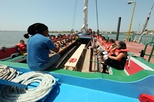 Passeio na Moita a bordo do varino municipal «O Boa Viagem» Próximo passeio realiza-se no dia 1 de Outubro