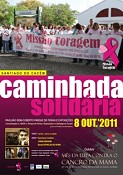 Luta contra o cancro da mama em Santiago do Cacém Missão Coragem organiza caminhada