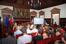 40 pessoas provenientes de diversos países em Setúbal Participam numa visita cultural às Caves José Maria da Fonseca