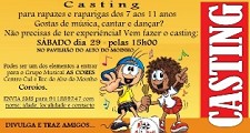 GRUPO MUSICAL "AS CORES" do CCRAM NO SEIXAL Realiza casting para rapazes e raparigas dos 7 aos 11 anos