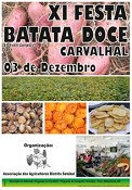 FESTA DA BATATA DOCE NO CARVALHAL EM GRÂNDOLA Exposição, Venda e Degustação de Batata Doce