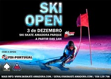 Ski Skate Amadora Parque volta a acolher um evento dedicado ao Ski. SKI OPEN acontece já este Sábado, dia 3 de Dezembro.