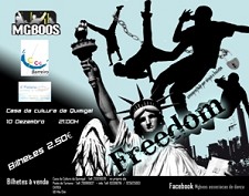 Na Casa da Cultura - Barreiro «Freedom» – Espectáculo da MG Boos promove recolha de alimentos
