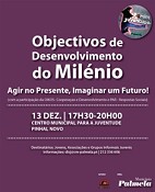 Objectivos de Desenvolvimento do Milénio - Palmela Câmara promove Oficina de Trabalho no CMJ em Pinhal Novo