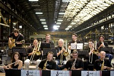 Hoje no Fórum Cultural na Baixa da Banheira - Moita Concerto de Ano Novo com Big Band da Escola de Jazz do Barreiro