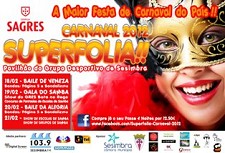 Arranca no sábado o Baile do Ginásio em Sesimbra SUPERFOLIA vai reanimar o enigmático Baile de Carnaval