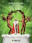 Sapo Moçambique faz 3 anos e leva Carnaval às ruas de Maputo