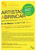 ARTISTAS A BRINCAR NO BARREIRO WORKSHOP DE DESENHO E PINTURA