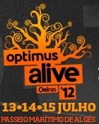 Faltam 51 dias para o Optimus Alive´12 nesta altura já só restam 1500 Passes de 3 Dias