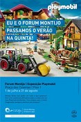 No Verão vamos brincar com a Playmobil no Forum Montijo