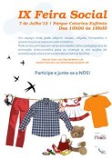 Associação NÓS realiza Feira Social no Barreiro Serão realizadas ações de sensibilização sobre diversas temáticas úteis às famílias