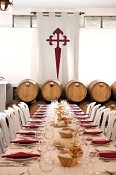 Almoço mensal no próximo domingo Adega sem Fronteiras casa vinhos de Palmela com sabores tradicionais portugueses