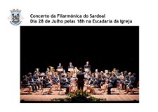 Noites de Verão na Baixa da Banheira - Moita Concerto da Filarmónica do Sardoal na Escadaria da Igreja