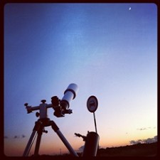 Observação astronómica no Montijo «Astronautas de verão»