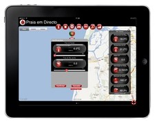 Praias do Distrito de Setúbal Vodafone "Praia em Directo" fornece informação em tempo real sobre as praias