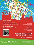 FESTAS DO BARREIRO 2012 PROGRAMA PARA 10 DIAS DE MUITA MÚSICA E ANIMAÇÃO