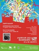 Festas do Barreiro 2012 Abertura do Palco das Marés com Jorge Fernando e Fábia Rebordão