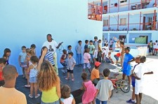 Bairro do Forte da Bela Vista em Setúbal Atividades desportivas e momentos de animação intercultural