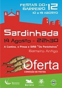 Festas do Barreiro 2012 Sardinhada Popular - as Festas entram no coração do Barreiro Antigo