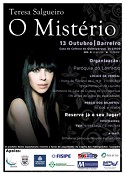 CASA DA CULTURA DA QUIMIPARQUE - Barreiro Teresa Salgueiro apresenta «O Mistério»