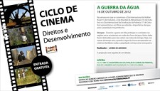 Cinema pelos Direitos e Desenvolvimento A Guerra da Água