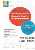 Na sede da Cooperativa Cultural Barreirense Sessão/debate «A Saúde no Barreiro. Situação atual e perspetivas futuras»