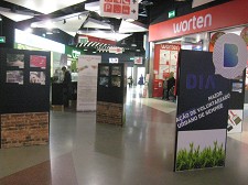 No Hipermercado Continente do Barreiro Exposição sobre o “Dia B”