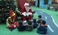 FORUM MONTIJO BRINDOU AS CRIANÇAS DO CAT «SOL DOS MENINOS» COM UMA FESTA DE NATAL