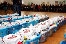Município de Vendas Novas entrega 237 cabazes de Natal abrangendo mais de 400 pessoas carenciadas