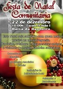 Festa de Natal Comunitária da Baixa da Banheira - Moita Um dia intenso de muitas actividades envolvendo toda a comunidade