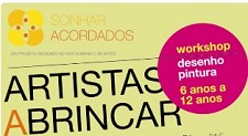 WORKSHOP DE DESENHO E PINTURA NO BARREIRO