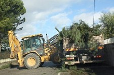 Tempestade provoca estragos em Ferreira do Zêzere