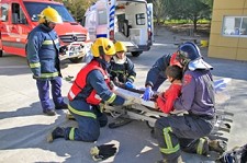 Dia Internacional da Proteção Civil em Setúbal Simulacro na Escola B 1/JI da Azeda