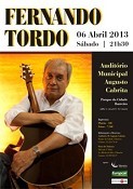 Concerto a solo de Fernando Tordo no Barreiro «Braguêsas, Beiroas e Outras Amantes»