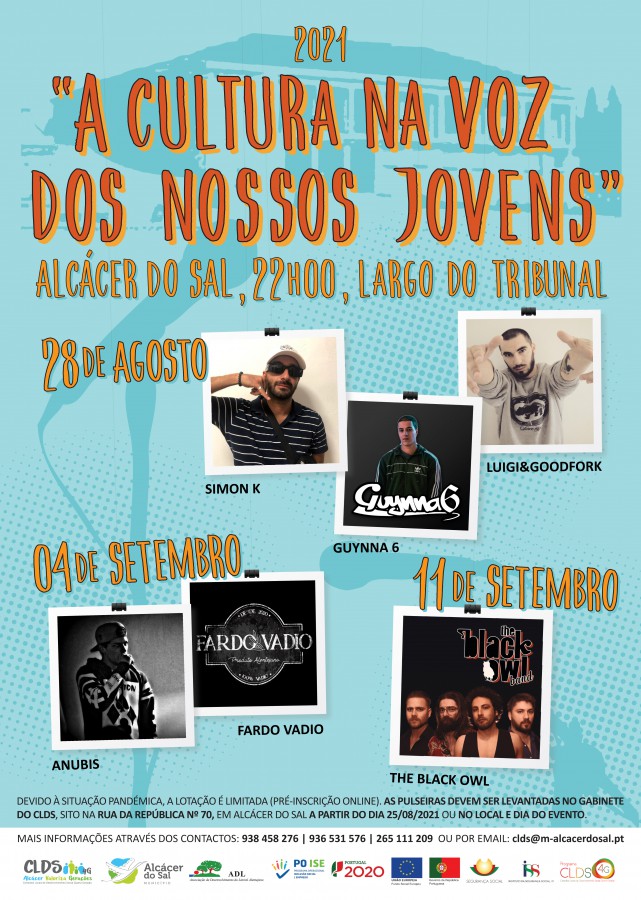 CLDS 4G de Alcácer do Sal Promove «A Cultura na Voz dos Nossos Jovens»