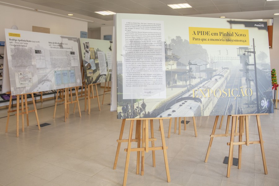Programa comemorativo dos 50 Anos do 25 de Abril - Palmela Exposição homenageia presos políticos de Pinhal Novo